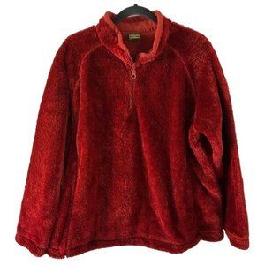 Cabela’s 2XL Reg Polartec Plush Fleece Quarter Zip Pullover